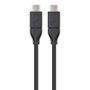 Nanocable Cable USB 3.2 Gen2x2 100W 4K/60Hz USB-C a USB-C 1m Negro